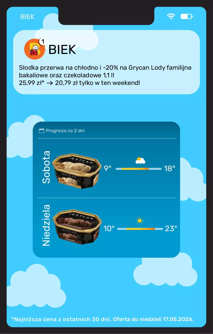 Gazetka promocyjna Biedronka - Gazetka - ważna 15.05 do 22.05.2026 - strona 12 - produkty: Fa, Gry, Lody