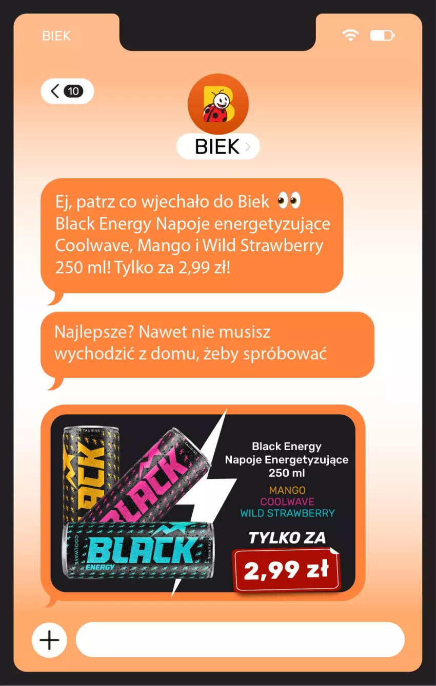 Gazetka promocyjna Biedronka - Gazetka - ważna 15.05 do 22.05.2026 - strona 13 - produkty: Lack, Mango, Napoje