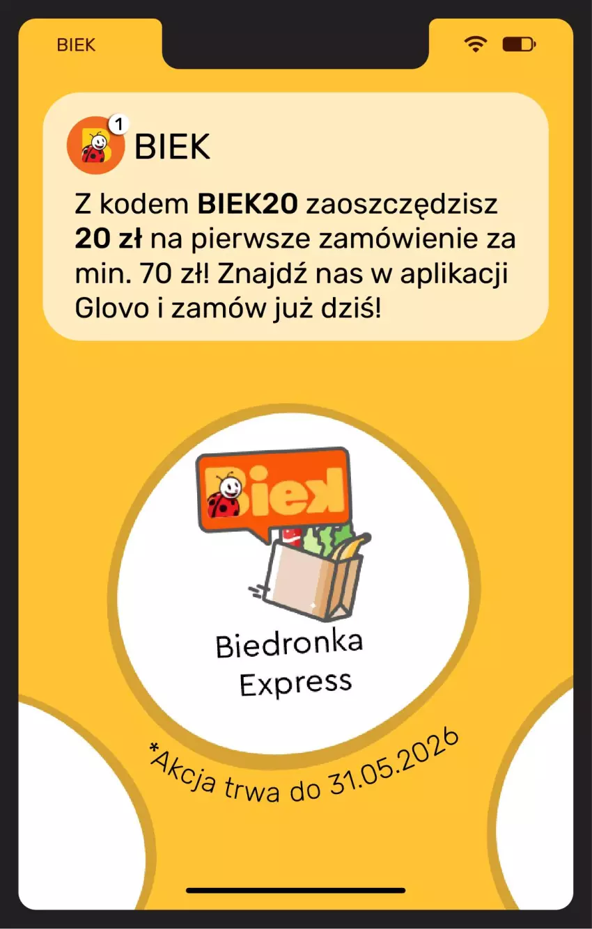Gazetka promocyjna Biedronka - Gazetka - ważna 15.05 do 22.05.2026 - strona 14 - produkty: K2