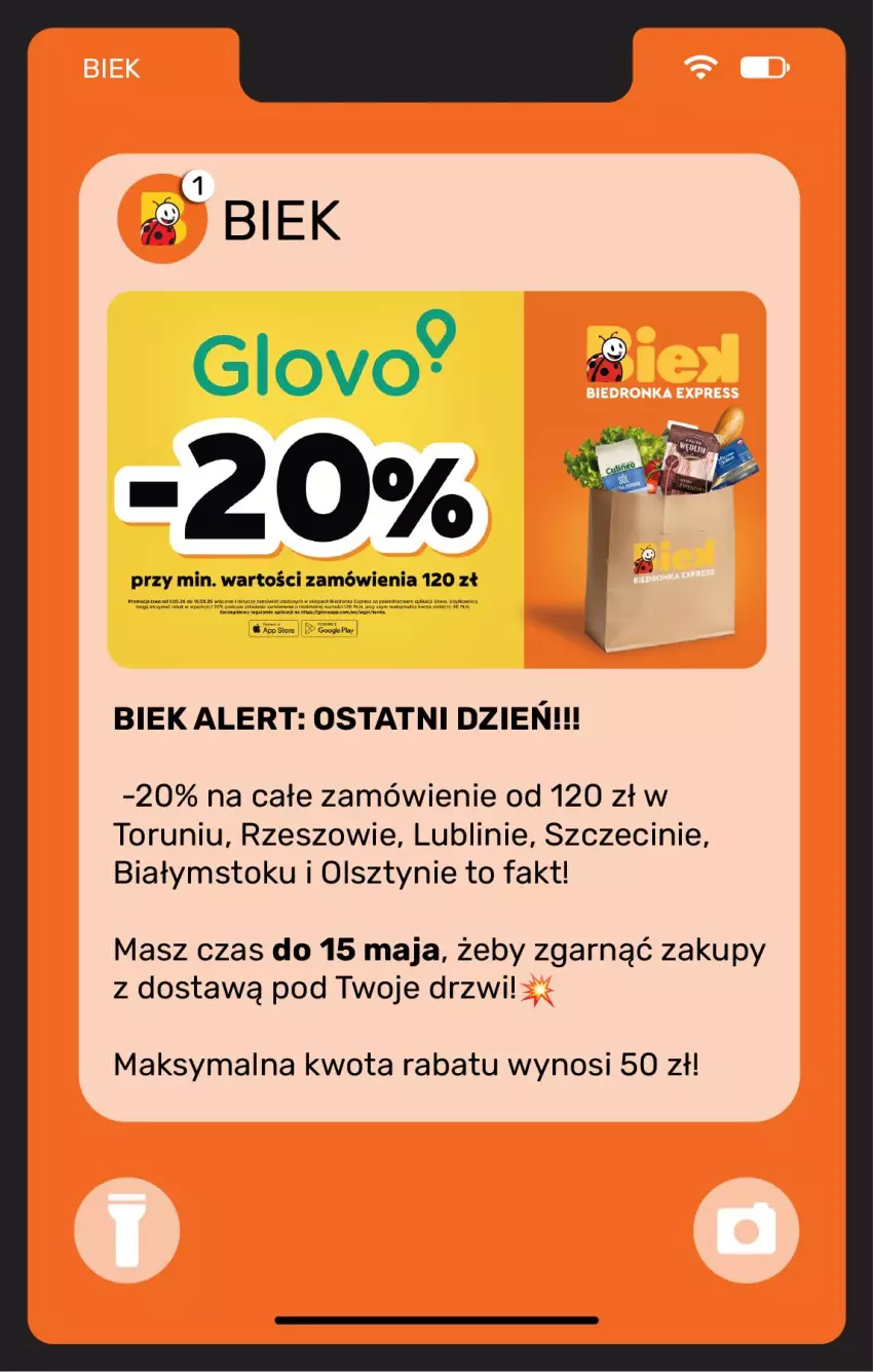 Gazetka promocyjna Biedronka - Gazetka - ważna 15.05 do 22.05.2026 - strona 3 - produkty: Drzwi, Fa