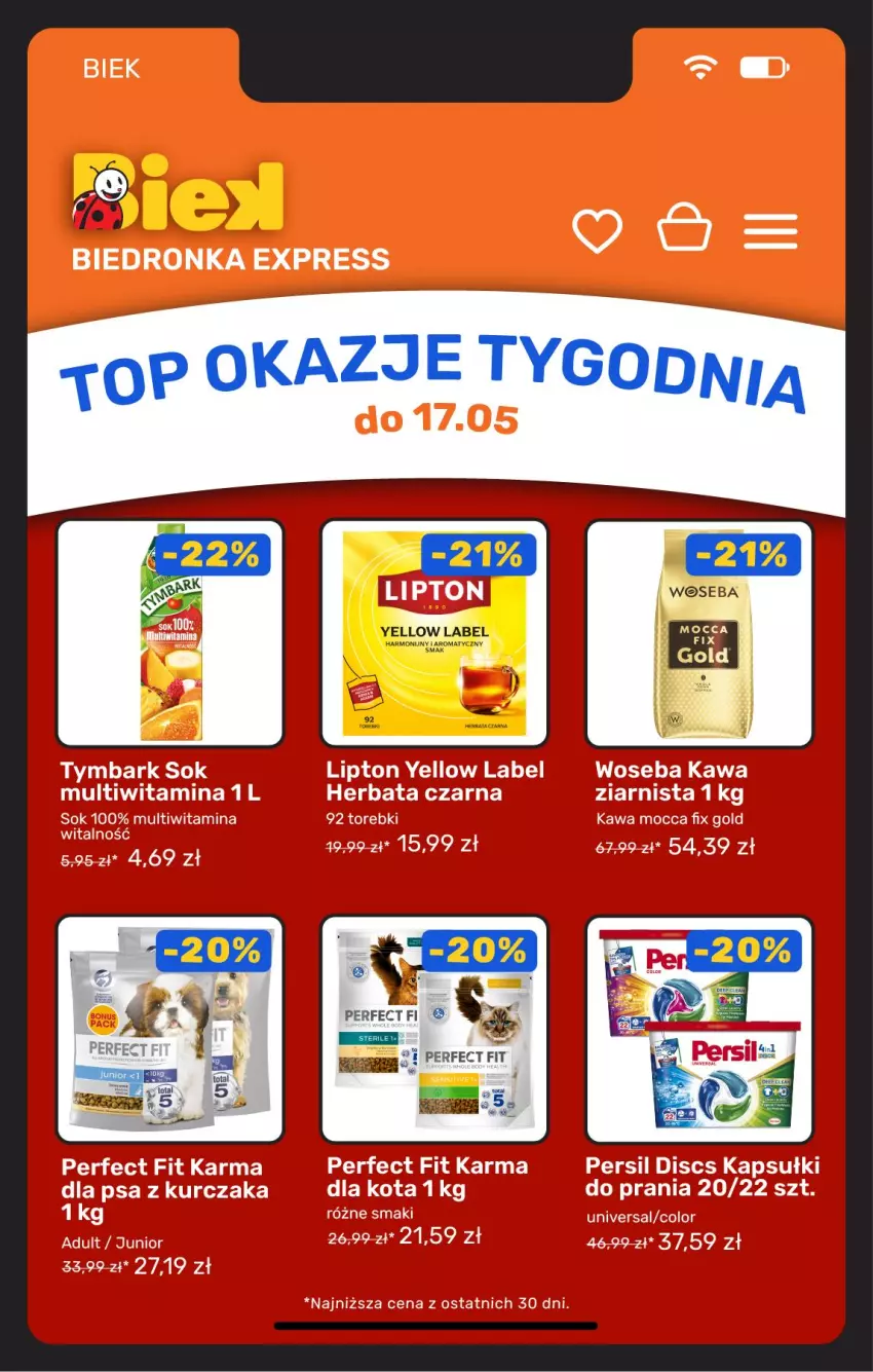 Gazetka promocyjna Biedronka - Gazetka - ważna 15.05 do 22.05.2026 - strona 4 - produkty: Mop
