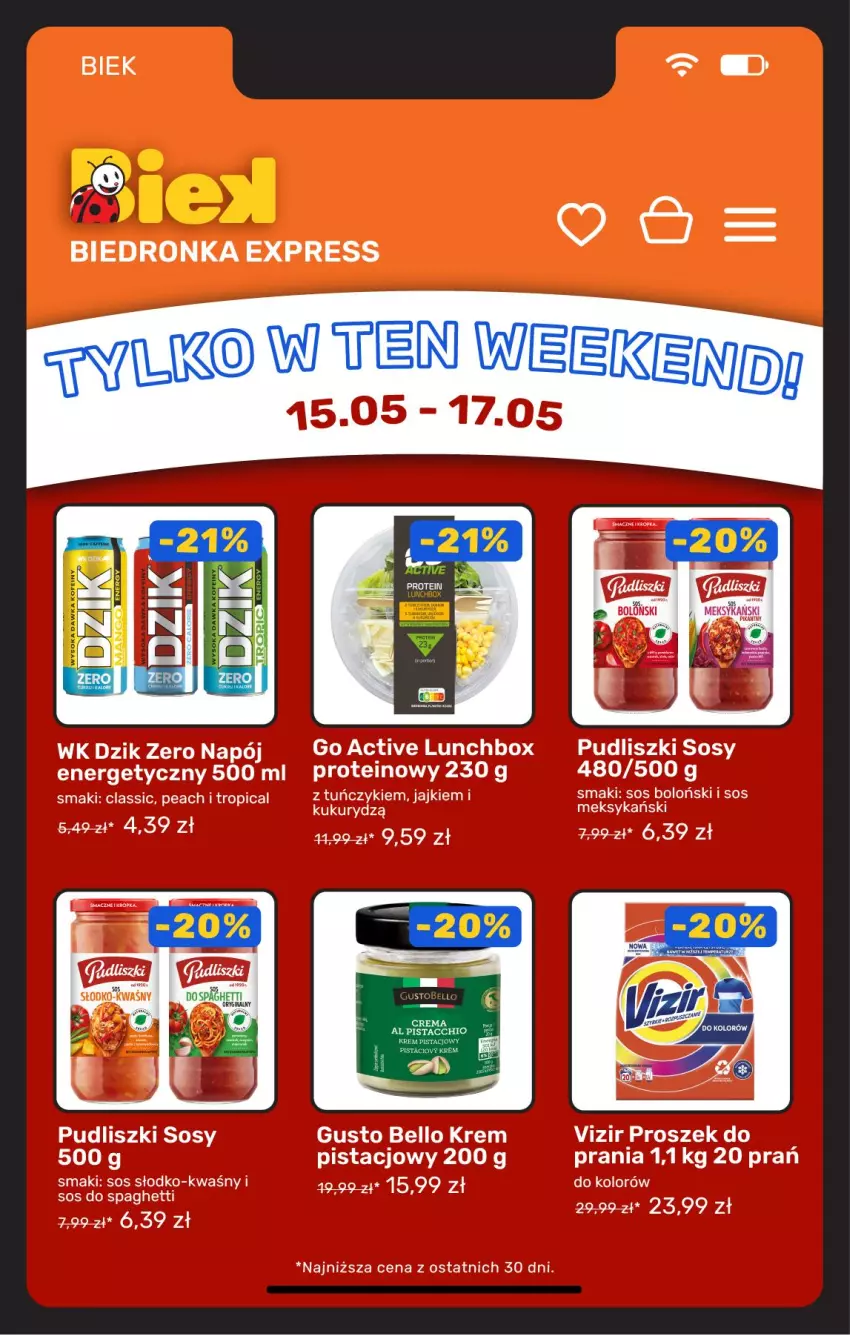 Gazetka promocyjna Biedronka - Gazetka - ważna 15.05 do 22.05.2026 - strona 5 - produkty: Bell, Spaghetti