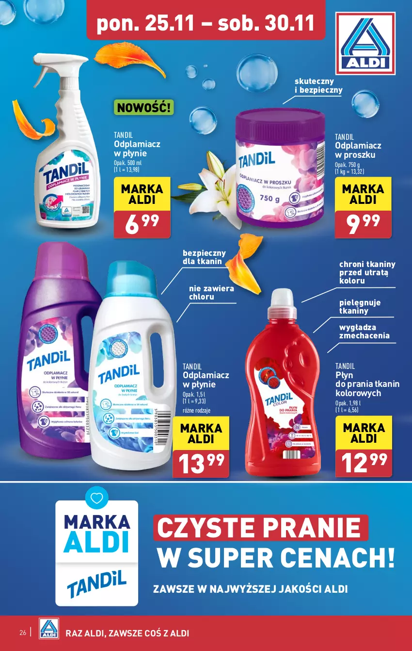 Gazetka promocyjna Aldi - Pełna oferta - ważna 25.11 do 30.11.2024 - strona 26 - produkty: Odplamiacz, Piec, Płyn do prania