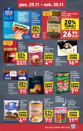 Gazetka promocyjna Aldi - Pełna oferta - Gazetka - ważna od 30.11 do 30.11.2024 - strona 13 - produkty: Kawa rozpuszczalna, Kawa mielona, Kawa, Dr. Oetker, Lack, Czekolada mleczna, Czekolada, Babka, Cappuccino, Jacobs, Kakao, Merci, Fa