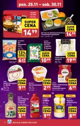 Gazetka promocyjna Aldi - Pełna oferta - Gazetka - ważna od 30.11 do 30.11.2024 - strona 20 - produkty: Mozzarella, Majonez, Ketchup, Sos, Ser, Deska serów, Fondue, Dżem, Tarta, Serek, Pieprz, Serek twarogowy, Ser kozi, Deser, Pudliszki, Tartare