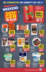 Gazetka promocyjna Aldi - Pełna oferta - Gazetka - ważna od 30.11 do 30.11.2024 - strona 23 - produkty: Piec, Serek wiejski, Ser, Szynka wieprzowa, Piątnica, Karp, Sałat, Szynka, Serek, Camembert, Sushi, Frankfurterki, Pomidory, Pomidory krojone