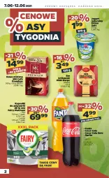 Gazetka promocyjna Netto - Gazetka spożywcza - Gazetka - ważna od 12.06 do 12.06.2021 - strona 2 - produkty: Jogurt naturalny, Ser, Gra, Królewski, Zott, Jogurt, Kawa mielona, Kawa, Coca-Cola, Fanta, Fairy, Zmywarki, Sprite, Fa