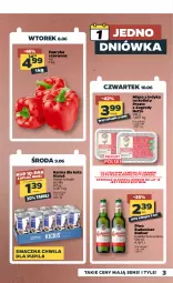 Gazetka promocyjna Netto - Gazetka spożywcza - Gazetka - ważna od 12.06 do 12.06.2021 - strona 3 - produkty: Piwa, Piwo, Ser, Gra, Papryka czerwona, Papryka, Kotlet, Mięso z indyka, Mięso