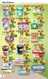 Gazetka promocyjna Netto - Gazetka spożywcza - Gazetka - ważna od 12.06 do 12.06.2021 - strona 6 - produkty: Ser, Gry, Gra, Danone, Twaróg, Danonki, Kefir naturalny, Big Milk, Mlekovita, Lody, Serek, Optima, Algida, Twaróg półtłusty, Danio, Lurpak, Delma, Gouda, Masło, Kefir, Mleko, LG