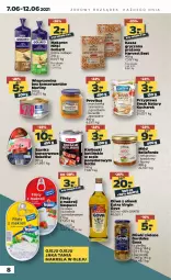 Gazetka promocyjna Netto - Gazetka spożywcza - Gazetka - ważna od 12.06 do 12.06.2021 - strona 8 - produkty: Buraczki, Marchewka, Makaron, Oliwki zielone, Sos, Sok, Ser, Gin, Gry, Gra, Kucharek, Sokołów, Oliwki, Bell, Goliard, Wieprzowina, Szynka konserwowa, Szynka, Miód, Morliny, Kotlin, Oliwa z oliwek, Bella, Kasza, Olej, Kasza gryczana, Nektar