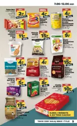 Gazetka promocyjna Netto - Gazetka spożywcza - Gazetka - ważna od 12.06 do 12.06.2021 - strona 9 - produkty: Pistacje, Earl Grey, Ciastka, Kawa rozpuszczalna, Sok, Ser, Lajkonik, Orzeszki, Kawa ziarnista, Jogurt, Ananas, Dr Gerard, Kawa, Loyd, Pestki dyni, Danio, Jacobs, Delecta, Herbata, Brownie, Nestlé