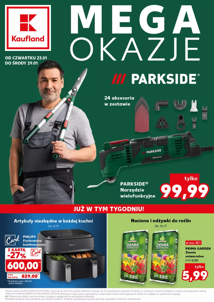 Gazetka promocyjna Kaufland - Kaufland - ważna 23.01 do 29.01.2025 - strona 1 - produkty: Parkside