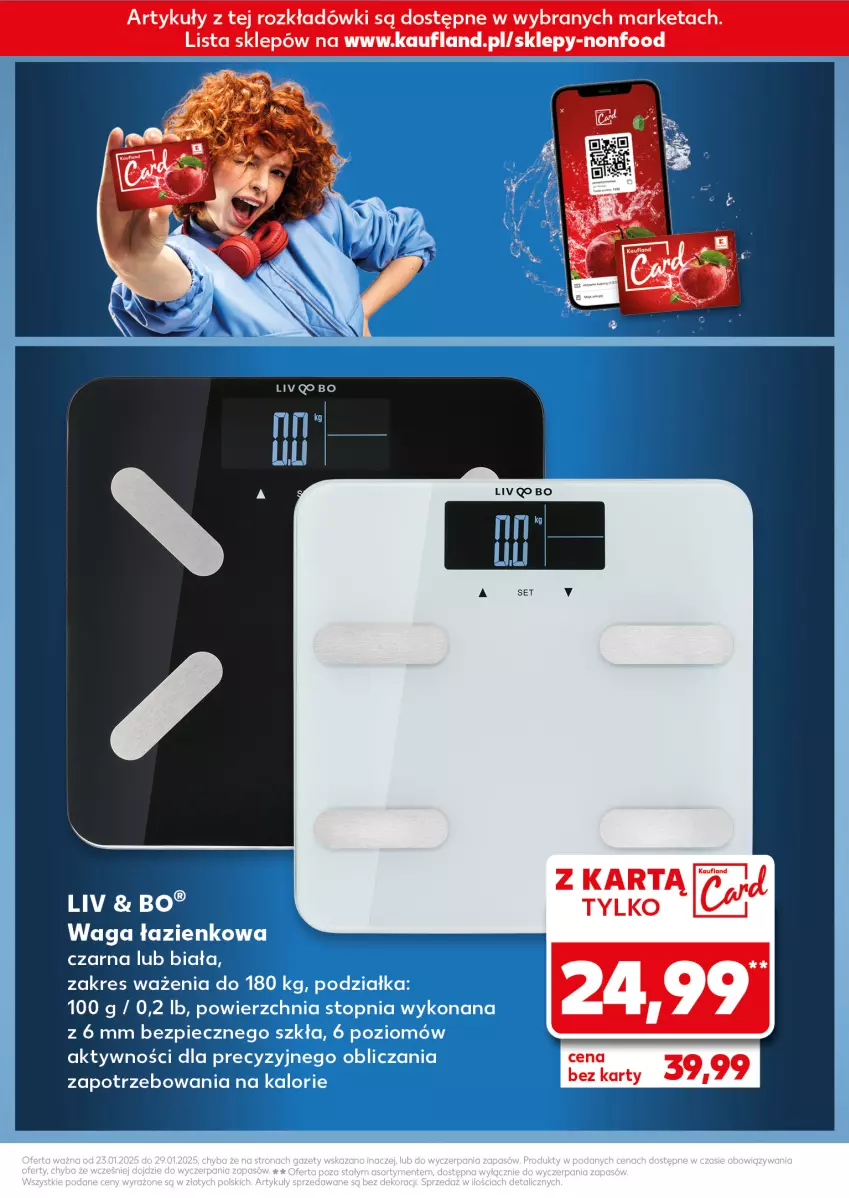 Gazetka promocyjna Kaufland - Kaufland - ważna 23.01 do 29.01.2025 - strona 19 - produkty: Piec, Top, Waga, Waga łazienkowa