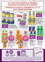 Gazetka promocyjna Stokrotka - Stokrotka Express - Gazetka - ważna od 19.10 do 19.10.2022 - strona 4 - produkty: Piwa, Piwo, Sok, Gra, Telefon, Red Bull, Warka, Radler, Napój, Fa