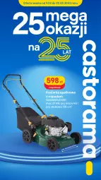 Gazetka promocyjna Castorama - Gazetka Castorama - Gazetka - ważna od 20.03 do 20.03.2022 - strona 1 - produkty: Kosiarka spalinowa z napędem, Kosz, Merci, Kosiarka