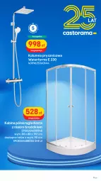 Gazetka promocyjna Castorama - Gazetka Castorama - Gazetka - ważna od 20.03 do 20.03.2022 - strona 11 - produkty: Glazura, Por, Kabina półokrągła, Brodzik, Gres, Lazur