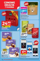 Gazetka promocyjna Auchan - JAK PRAGNĘ LATA Moje Auchan - Gazetka - ważna od 25.06 do 25.06.2025 - strona 8 - produkty: Kawa rozpuszczalna, Praliny, Lindor, Kawa, Mleczko, Czekolada, Jacobs, Lindt, Milka