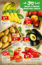 Gazetka promocyjna Auchan - 30 Lat Supermarket - Gazetka - ważna od 30.03 do 30.03.2026 - strona 3 - produkty: Piec, Banany, Warzywa, Papryka czerwona, Papryka, Warzywa i owoce, Ziemniaki, Sałat, Owoce, Pomidory, Jabłka