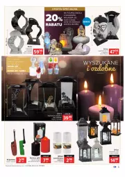 Gazetka promocyjna Carrefour - Gazetka Kwiaty i znicze - Gazetka - ważna od 24.10 do 24.10.2021 - strona 5 - produkty: Bols, Bolsius, Zapalarka, Latarenka LED, Znicz, Latarenka
