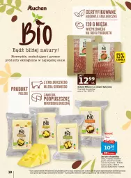 Gazetka promocyjna Auchan - Gazetka Wielkie majowe odkrycia cenowe część #2 Hipermarket Auchan - Gazetka - ważna od 10.05 do 10.05.2023 - strona 18 - produkty: Cheddar, Ser, Kawa, O nas, Gouda