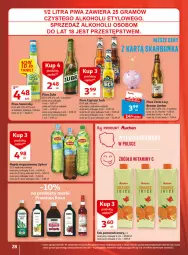 Gazetka promocyjna Auchan - Gazetka Wielkie majowe odkrycia cenowe część #2 Hipermarket Auchan - Gazetka - ważna od 10.05 do 10.05.2023 - strona 28 - produkty: Piwo, Sok pomarańczowy, Sok, Somersby, Lipton, Napój niegazowany, Napój, Captain Jack