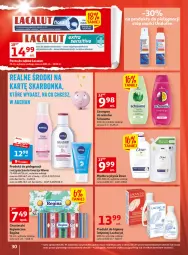 Gazetka promocyjna Auchan - Gazetka Wielkie majowe odkrycia cenowe część #2 Hipermarket Auchan - Gazetka - ważna od 10.05 do 10.05.2023 - strona 30 - produkty: Mydło w płynie, Koc, Gin, Lactacyd, O nas, Dove, Tonik, Schauma, Chusteczki, Szampon, Mydło, Nivea, Fa