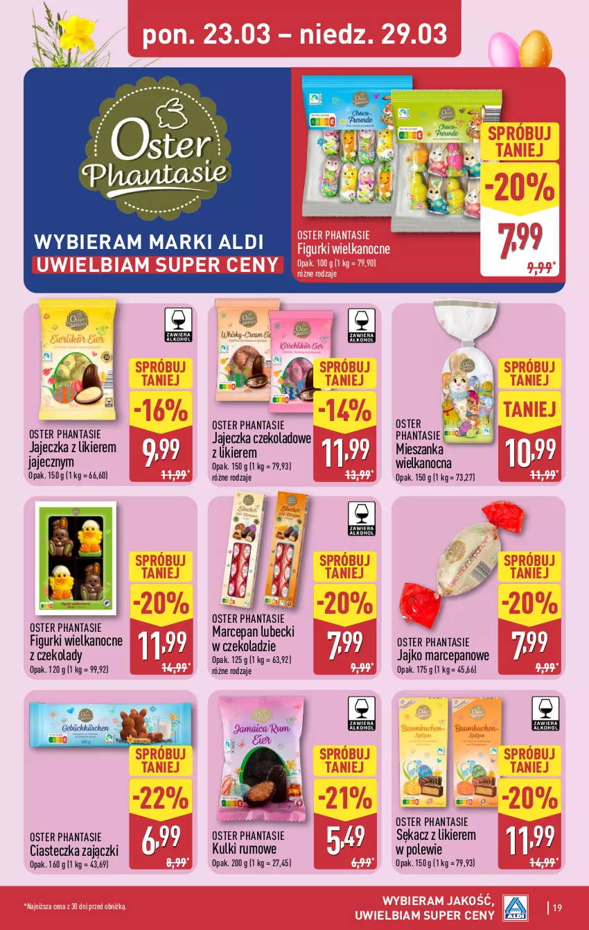 Gazetka promocyjna Aldi - Pełna oferta - ważna 23.03 do 29.03.2026 - strona 19 - produkty: Likier, Rum, Sękacz