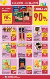 Gazetka promocyjna Aldi - Pełna oferta - Gazetka - ważna od 29.03 do 29.03.2026 - strona 8 - produkty: Sałatka, Makaron, Ciasto francuskie, Koc, Salami, Parówki, Sałatka warzywna, Sałat, Kotlet, Flaki, Flaki wołowe, Danie gotowe