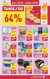 Gazetka promocyjna Aldi - Pełna oferta - Gazetka - ważna od 29.03 do 29.03.2026 - strona 9 - produkty: Masło klarowane, Top, Ser, Mus, Twaróg, Piątnica, Jaja, Ricotta, Mlekovita, Mascarpone, Serek, Edam, Kotlin, Hochland, Deser, Twój Smak, Masło, Mleko