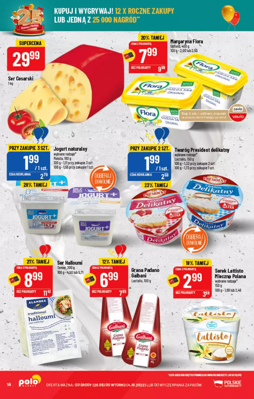 Gazetka promocyjna PoloMarket - Gazetka pomocyjna - ważna 28.09 do 04.10.2022 - strona 18 - produkty: Gry, LANA, Ser, Serek