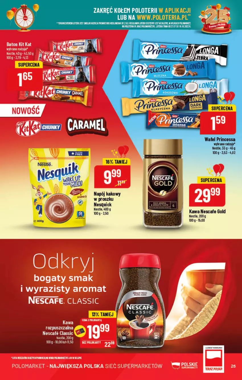 Gazetka promocyjna PoloMarket - Gazetka pomocyjna - ważna 28.09 do 04.10.2022 - strona 25 - produkty: Kawa, Napój, Woda