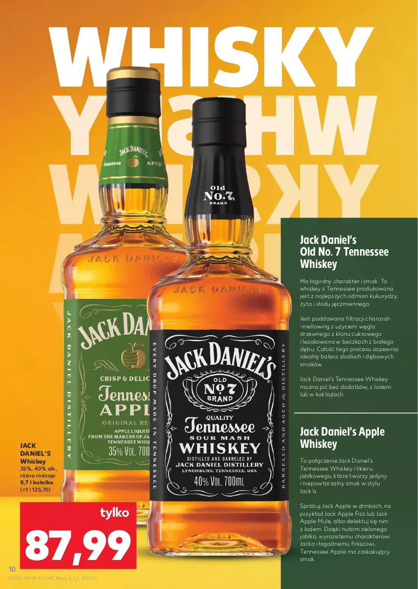 Gazetka promocyjna Kaufland - Barek Kauflandu - ważna 29.10 do 12.11.2025 - strona 10 - produkty: Inka, Jabłka, Likier, Mule, Whiskey, Whisky