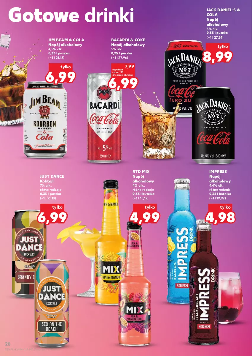 Gazetka promocyjna Kaufland - Barek Kauflandu - ważna 29.10 do 12.11.2025 - strona 20 - produkty: Bacardi, Jim Beam, Napój