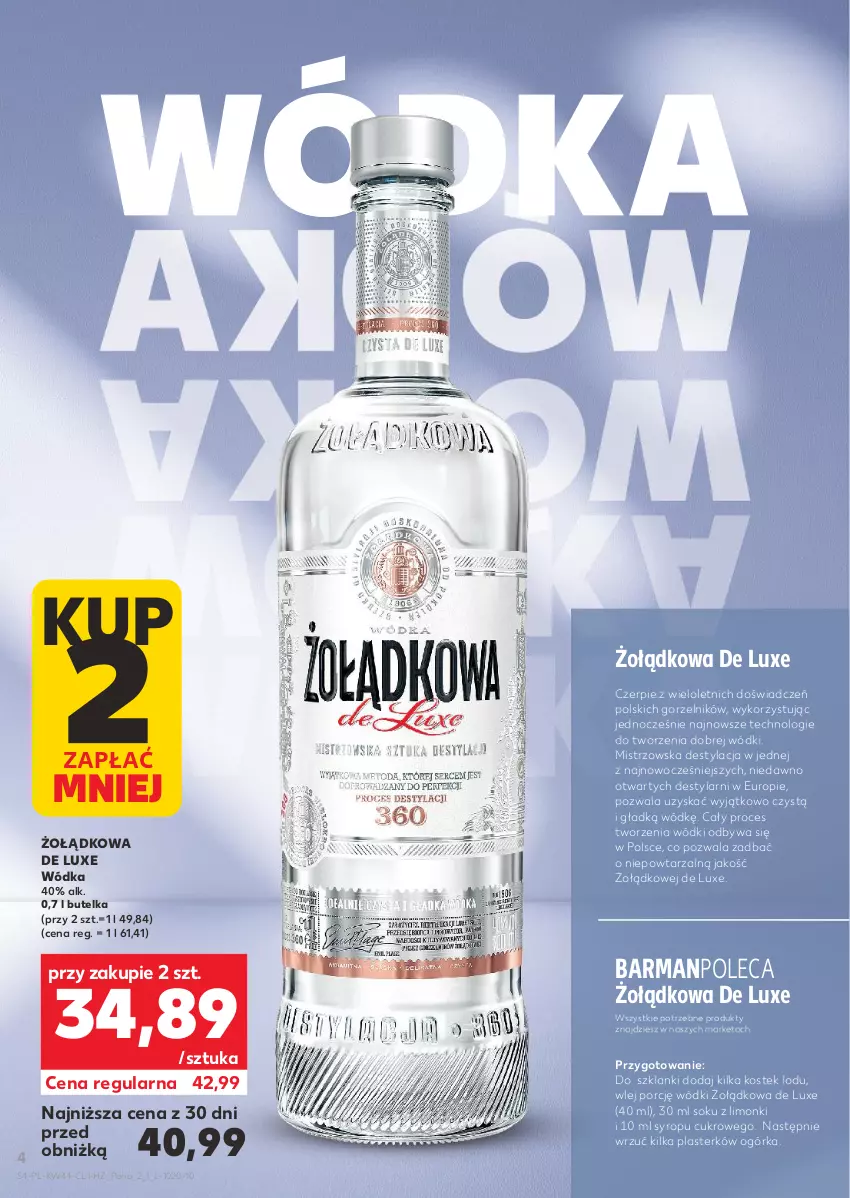 Gazetka promocyjna Kaufland - Barek Kauflandu - ważna 29.10 do 12.11.2025 - strona 4 - produkty: Lanki, Por, Sok, Stek, Syrop, Wódka