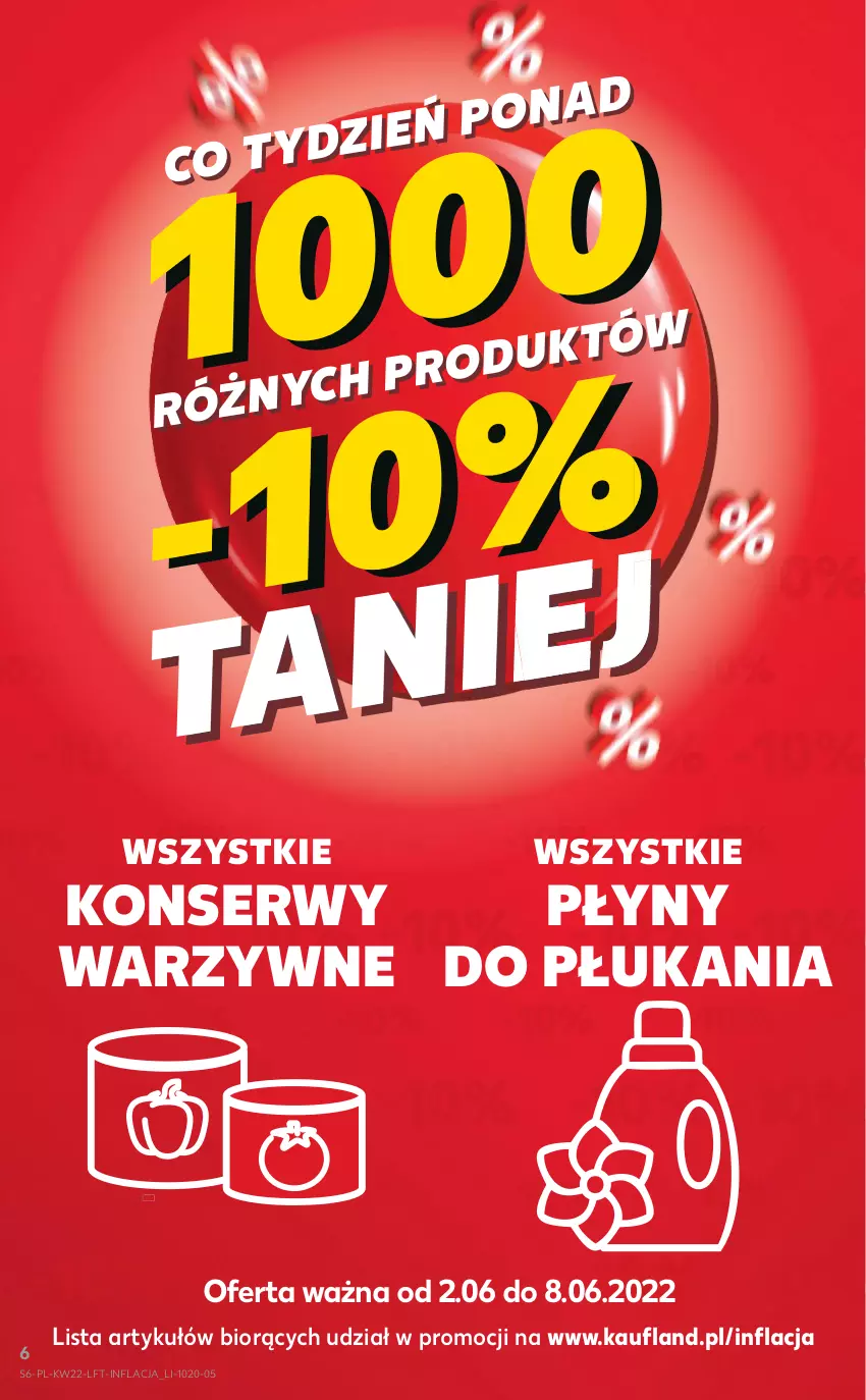 Gazetka promocyjna Kaufland - OFERTA TYGODNIA - ważna 02.06 do 08.06.2022 - strona 6 - produkty: Ser