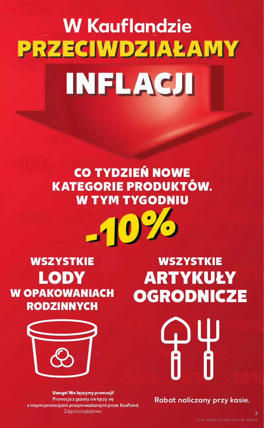 Gazetka promocyjna Kaufland - OFERTA TYGODNIA - ważna 02.06 do 08.06.2022 - strona 7 - produkty: Lody, Waga