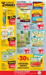 Gazetka promocyjna Kaufland - OFERTA TYGODNIA - Gazetka - ważna od 08.06 do 08.06.2022 - strona 24 - produkty: Sałatka, Pierogi, Ciasto francuskie, Warzywa, Zupa, Bonduelle, McCain, Sałatka warzywna, Sałat, Owoce, Frytki, Waga, Olej, Groszek, Szpinak, Lisner, Hortex