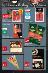 Gazetka promocyjna Auchan - przeNISKIE CENY czas na przepyszności Supermarkety - Gazetka - ważna od 23.03 do 23.03.2022 - strona 7 - produkty: Ser, Salami, Brie, Gorgonzola, Szynka, Fa