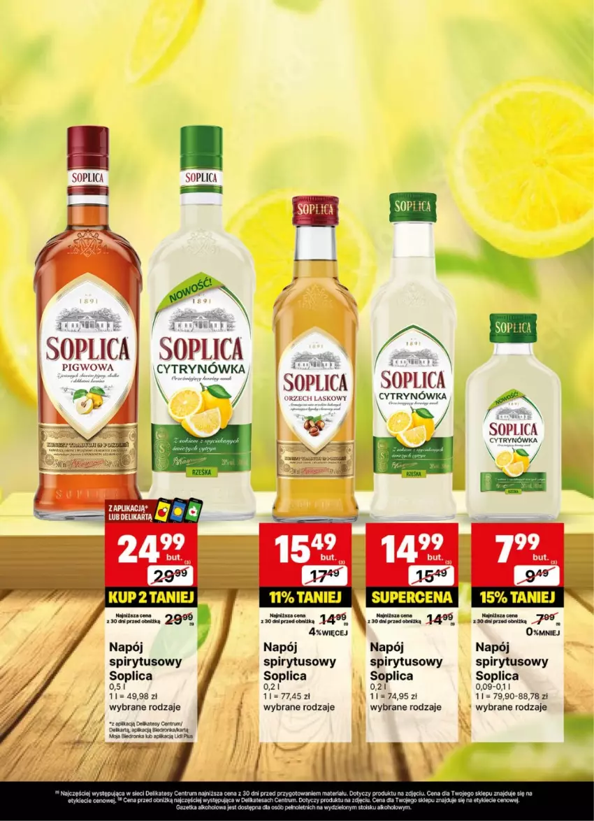 Gazetka promocyjna Delikatesy Centrum - Delibarek DC28-DC29 - ważna 07.07 do 20.07.2025 - strona 10 - produkty: Fa, Napój, Rum, Soplica