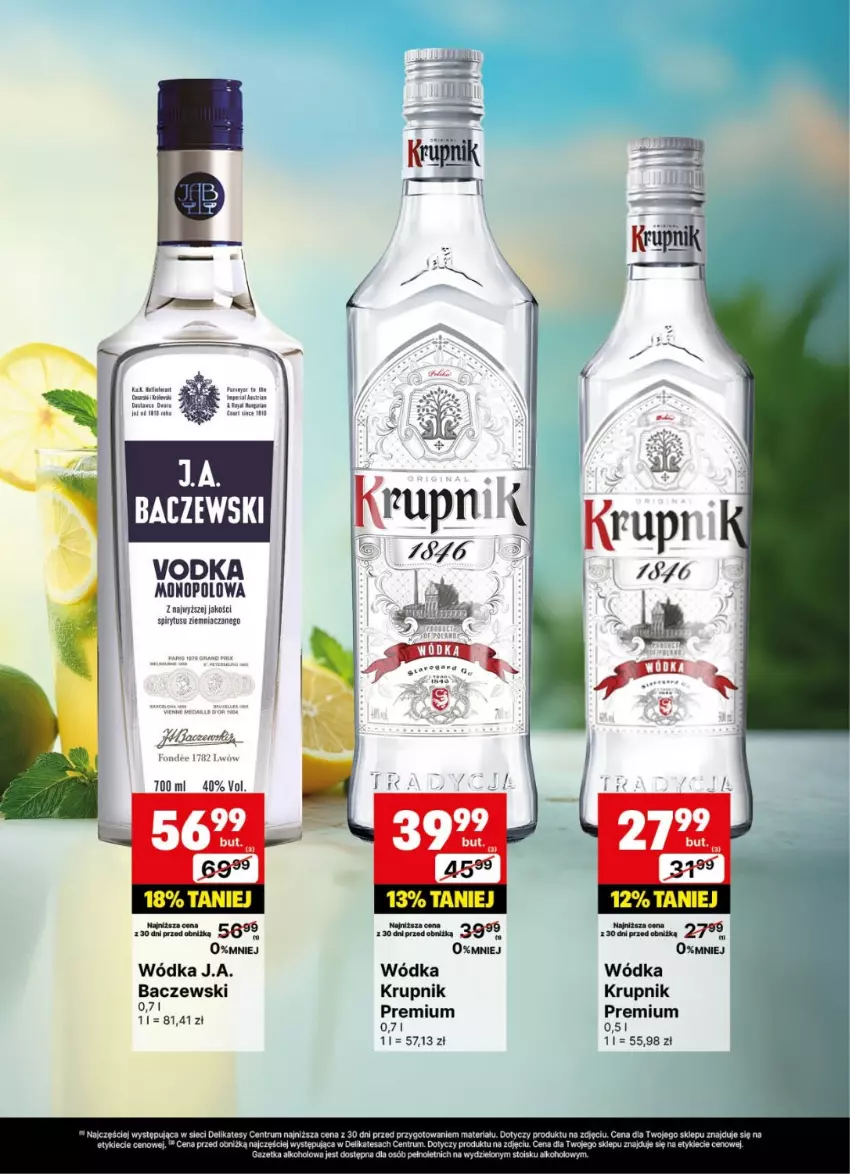 Gazetka promocyjna Delikatesy Centrum - Delibarek DC28-DC29 - ważna 07.07 do 20.07.2025 - strona 14 - produkty: Fa, Krupnik, Rum, Wódka
