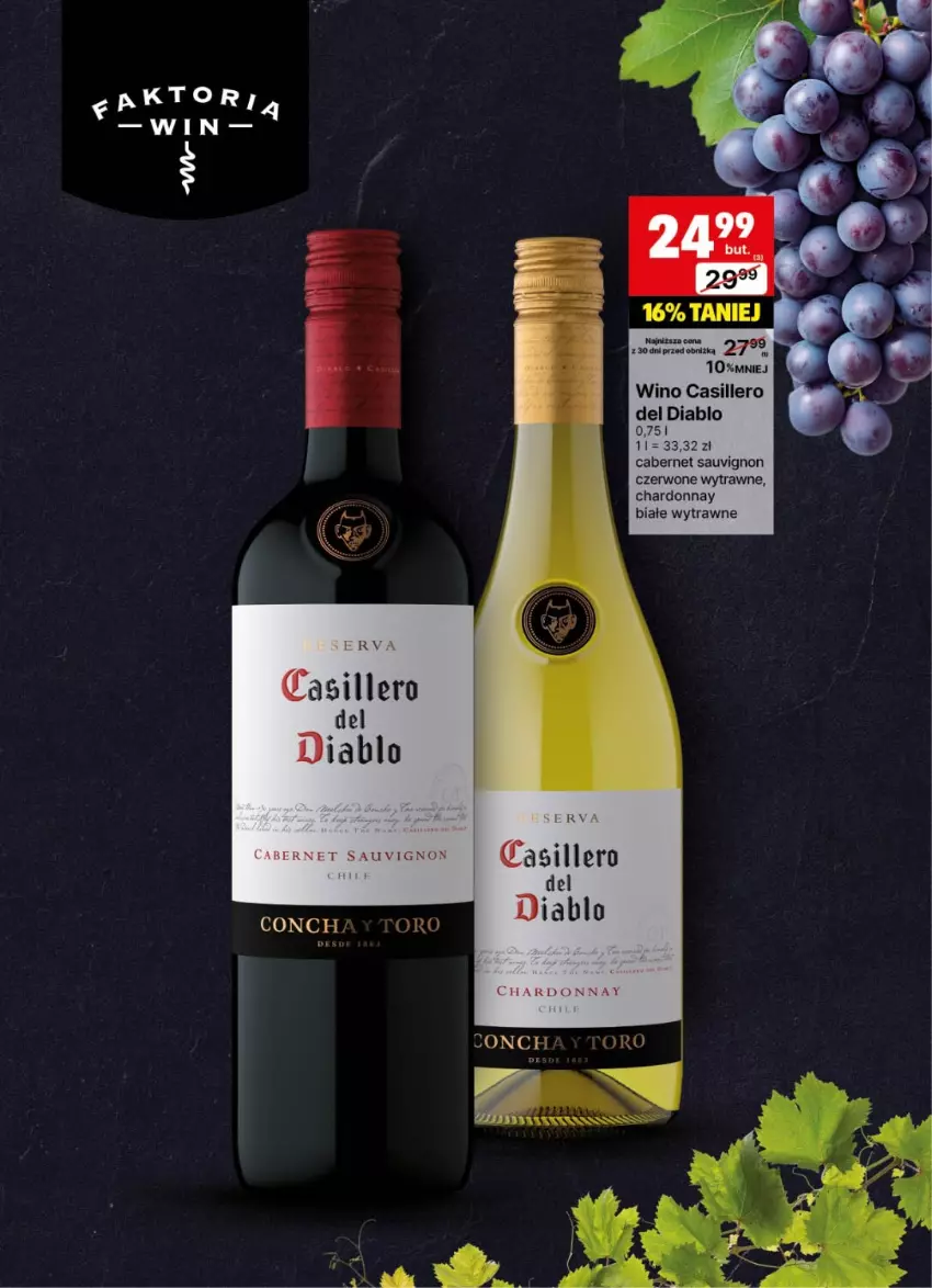 Gazetka promocyjna Delikatesy Centrum - Delibarek DC28-DC29 - ważna 07.07 do 20.07.2025 - strona 2 - produkty: Cabernet Sauvignon, Chardonnay, Wino