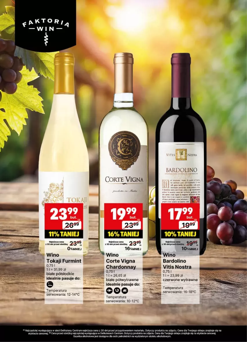 Gazetka promocyjna Delikatesy Centrum - Delibarek DC28-DC29 - ważna 07.07 do 20.07.2025 - strona 6 - produkty: Chardonnay, Rum, Ser, Tokaji, Wino