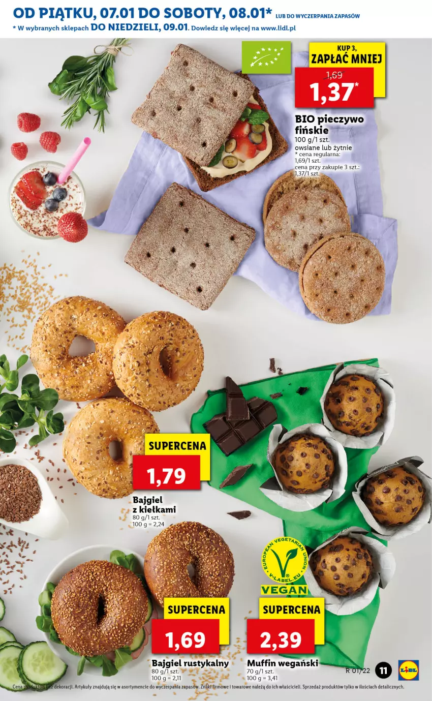 Gazetka promocyjna Lidl - GAZETKA - ważna 07.01 do 09.01.2022 - strona 11 - produkty: Piec, Pieczywo, Rust