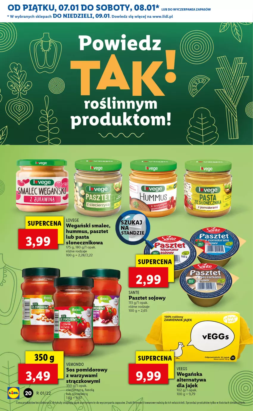 Gazetka promocyjna Lidl - GAZETKA - ważna 07.01 do 09.01.2022 - strona 20