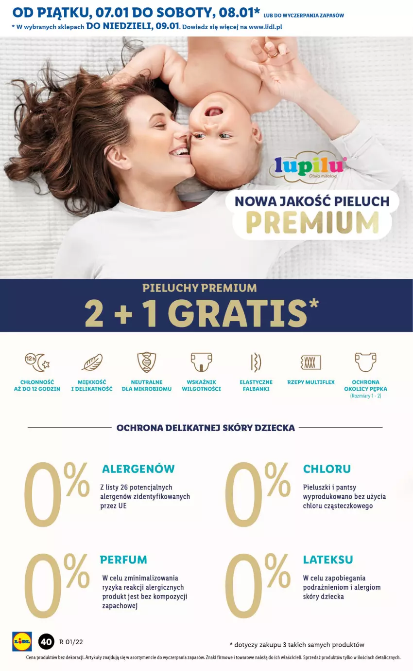 Gazetka promocyjna Lidl - GAZETKA - ważna 07.01 do 09.01.2022 - strona 40 - produkty: Fa, LG, Perfum