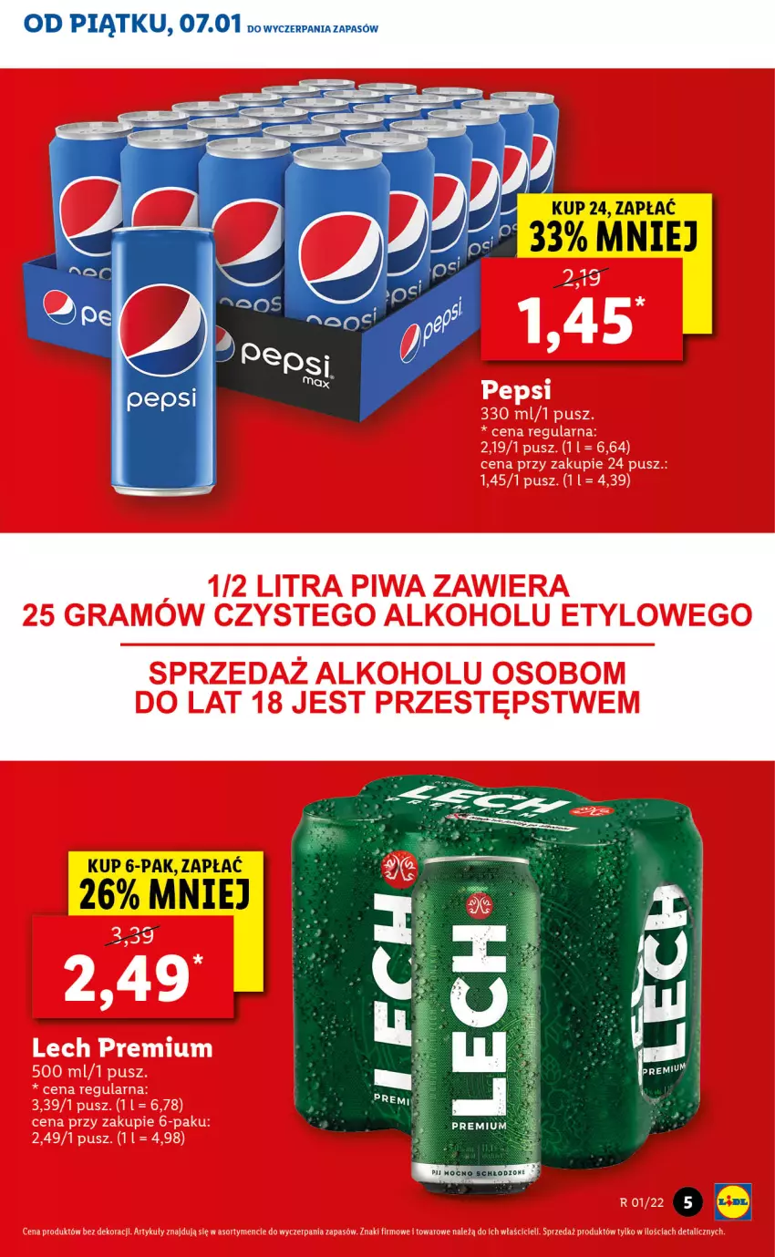 Gazetka promocyjna Lidl - GAZETKA - ważna 07.01 do 09.01.2022 - strona 5