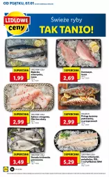 Gazetka promocyjna Lidl - GAZETKA - Gazetka - ważna od 09.01 do 09.01.2022 - strona 16 - produkty: Polędwica, Pstrąg tęczowy, Tusz, Pstrąg, Dorsz