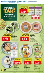 Gazetka promocyjna Lidl - GAZETKA - Gazetka - ważna od 09.01 do 09.01.2022 - strona 22 - produkty: Sałatka, Hummus, Sos, Mus, Amol, Sałat, Kiełki, Flora, Dynią