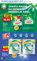 Gazetka promocyjna Lidl - GAZETKA - Gazetka - ważna od 09.01 do 09.01.2022 - strona 44 - produkty: Zmywarki, Ariel, Kapsułki do prania
