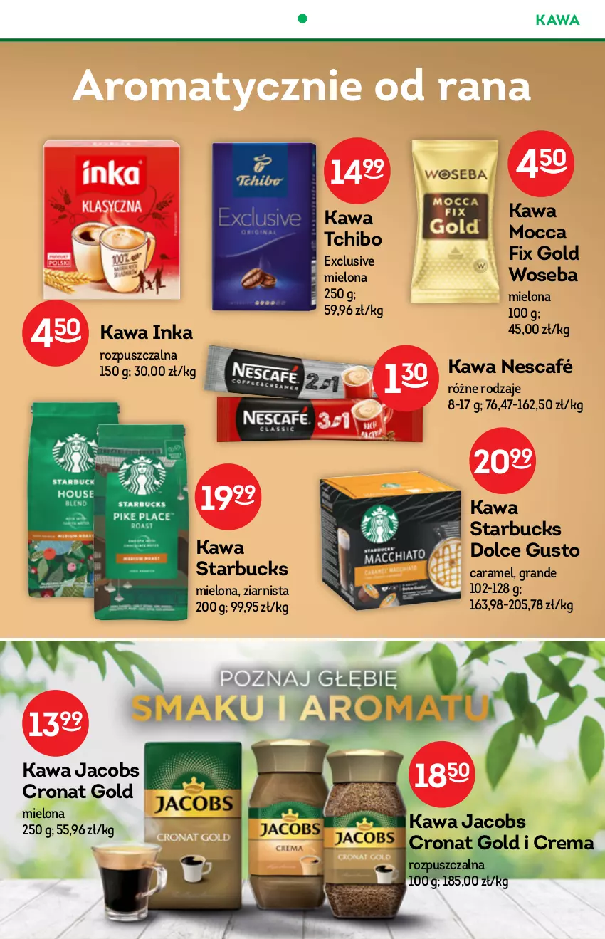 Gazetka promocyjna Żabka - ważna 17.06 do 22.06.2021 - strona 38 - produkty: Dolce Gusto, Gra, Inka, Jacobs, Kawa, Mocca Fix Gold, Nescafé, Tchibo, Woseba